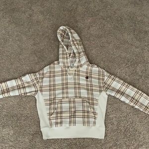 Champion Plaid Hoodie - image 1